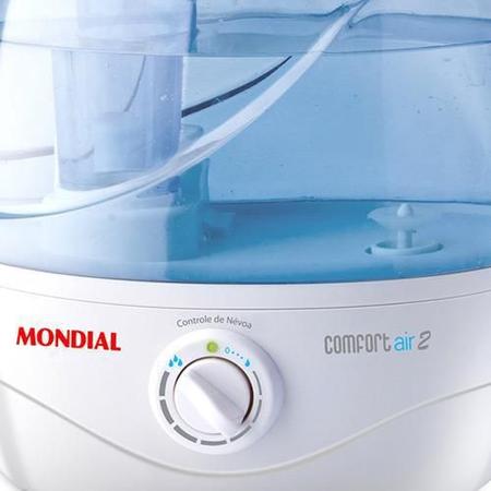 Imagem de Umidificador de Ar Mondial Comfort Air 2 NUA-02 Bivolt Branco/Azul