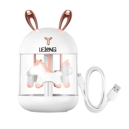 Umidificador Infantil Ar Abajur Led Aromatizador Usb Kids - lelong Imagem de Umidificador Infantil Ar Abajur Led Aromatizador Usb Kids - lelong
