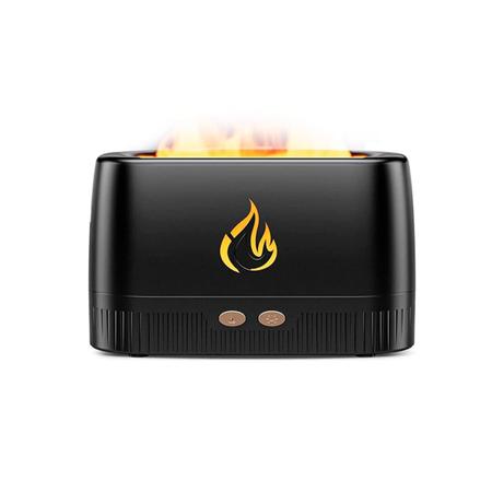 Imagem de Umidificador Purificador De Ar Eletrico Flame Simula Chamas