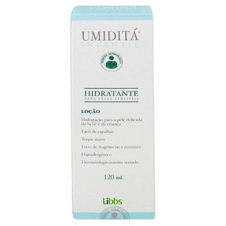 Imagem de Umidita locao hidratante infantil 120ml - LIBBS