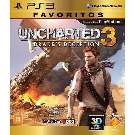 Uncharted 3: Drake's Deception - Ps3 - SONY - Jogos de Aventura