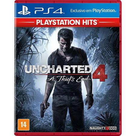 Jogo Uncharted 4 - PS4 - SONY - Jogos de Aventura - Magazine Luiza