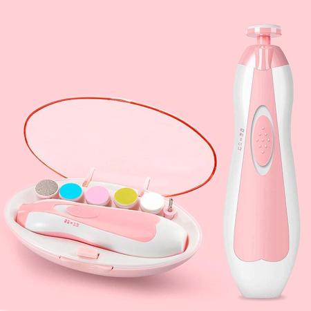 Unhas Kit Lixas Recém Nascido Bebês Lixador Refil Estojo - Correia Ecom Imagem de Unhas Kit Lixas Recém Nascido Bebês Lixador Refil Estojo