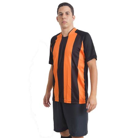 Imagem de Uniforme Esportivo Milan 12 Camisas e Calções Ref 9119