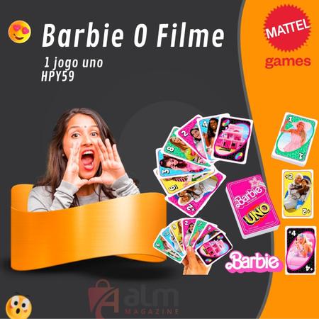 Jogo de Cartas Uno Barbie Mattel - Deck de Cartas - Magazine Luiza