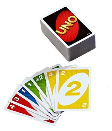 Jogo de Cartas uno Com 112 2 a 10 Jogadores Fácil de Jogar em