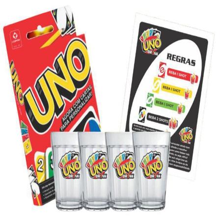 Uno shot bebida  Compre Produtos Personalizados no Elo7