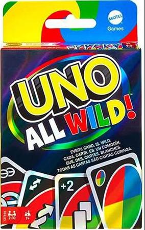 Jogo Uno All Wild Mattel 112 Cartas - Deck de Cartas - Magazine Luiza