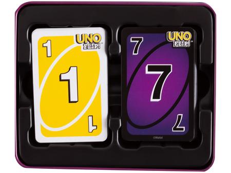 Uno Jogo De Cartas Flip Sioc 13cm - Mattel - Deck de Cartas