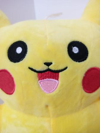 Ursinho Pelucia Pokemon Pikachu Fofo Lindo Grande macio 26Cm