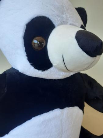 Imagem de Urso de pelúcia 50cm panda antialérgico fofinho grande