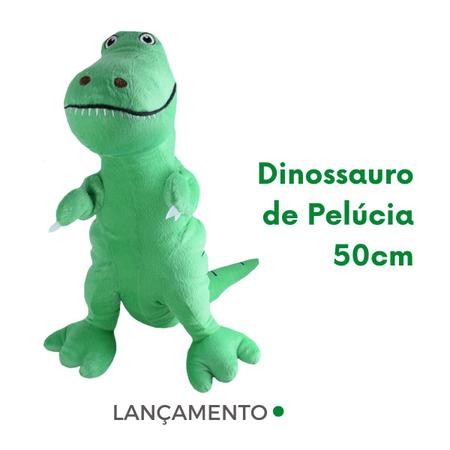 Dinossauro T-rex Tiranossauro Rex de Pelucia 55cm - Pelúcias HAS Brasil