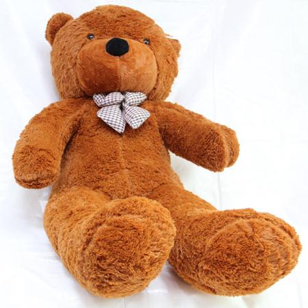 Imagem de Urso Gigante Grande Pelúcia Marrom 1,3 mts 130cm Amor Love