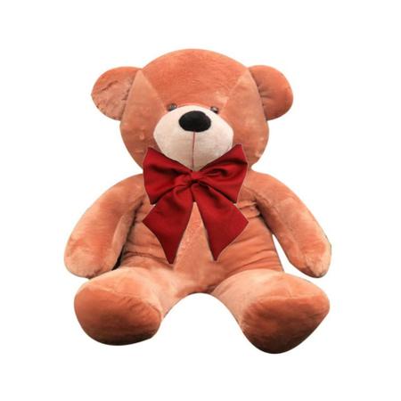 Imagem de Urso Gigante Grande Pelúcia Teddy 90cm Mel