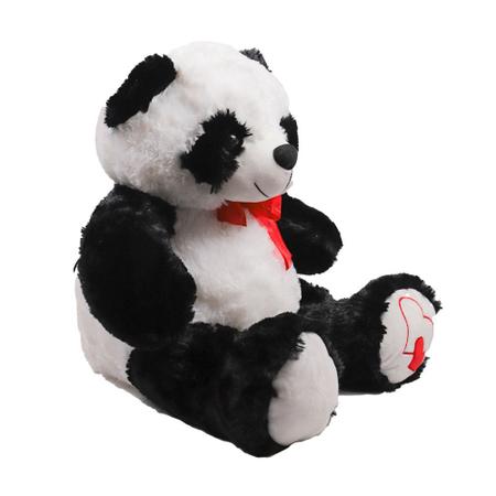 Urso Panda Pelúcia Velboa 33cm Fofinho Com Laços Varias Cores - Baby  Adoletá - Pelúcia - Magazine Luiza