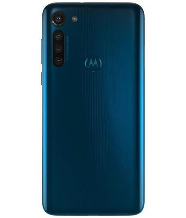 Imagem de Usado: Motorola Moto G8 64GB Azul Capri Bom - Trocafone