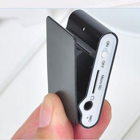 Imagem de USB MP3 Player Mini FM LCD Screen Suporte 32GB TF Card Clip 