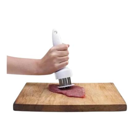 Imagem de Utensilio para bater carne com 24 agulhas de inox