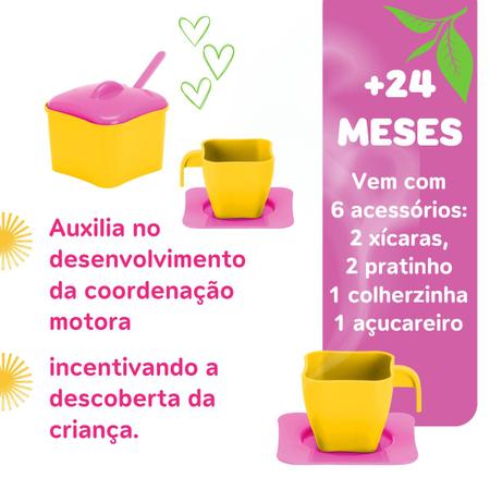 Imagem de Utensílios Cozinha Infantil Samba Toys Chá Da Tarde Amigas