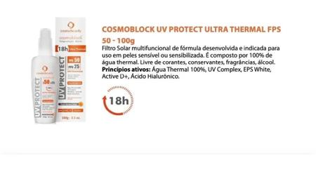 Uv Protect Ultra Thermal Fps 50 18hs Cosmoblock - Cosmobeauty