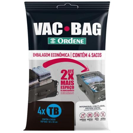 Vac bag conjunto 4 trip bag 1x12 - Ordene Imagem de Vac bag conjunto 4 trip bag 1x12