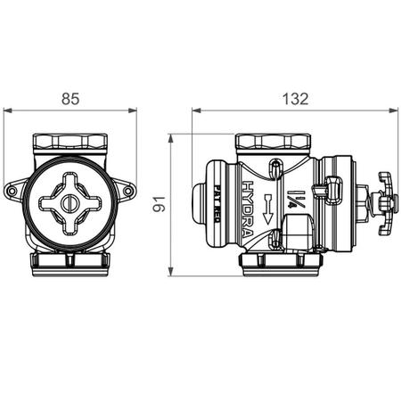 Imagem de Válvula Descarga 1.1/4" B/A Hidra Max 4550 Deca