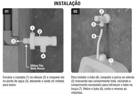 Imagem de Válvula Mictório Descarga Temporizada em ABS Preto Censi