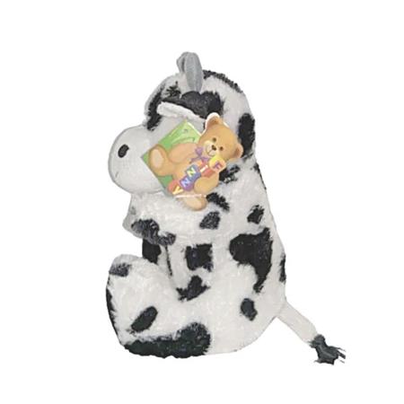 Imagem de Vaquinha de pelúcia vaca bichinho fazenda decoração DM - Fizzy Toys