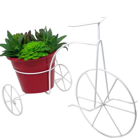 Imagem de Vaso bicicleta de jardim decorativa cachepot para flores
