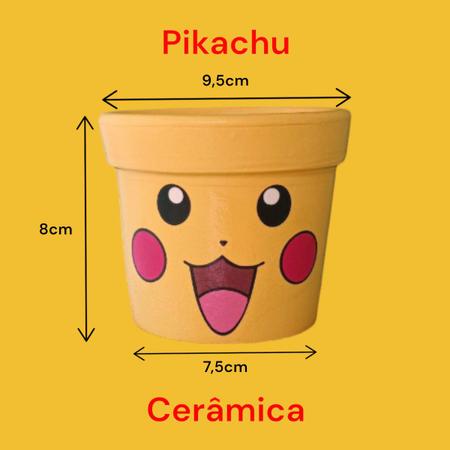 Imagem de Vaso Cachepot Pokemon Pote N09 Pikachu