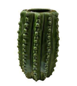 Imagem de Vaso ceramica hedge cactus verde peq 12,8 x 12,5 x 20,4 cm