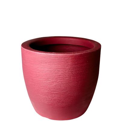 Imagem de Vaso cone redondo decorativo textura grafiato 19x23