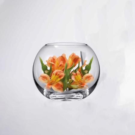 Imagem de Vaso Cristal Ecológico 175mm Bohemia Titânio