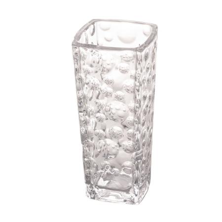 Imagem de Vaso De Vidro Bolhas em Alto Relevo 15cm Decorativo  - Lyor