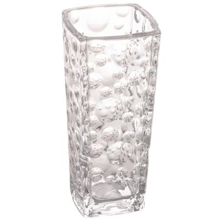 Imagem de Vaso de Vidro para Flores 6x6x15,5cm Jarro de Flor de Mesa Transparente Pequeno Sortido Lyor