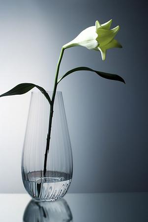 Imagem de Vaso Decorativo de Cristal Ecológico 305 mm Waterfall Bohemia