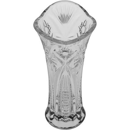 Imagem de Vaso Decorativo de Vidro Para Enfeite Casa Sala Mesa 18x8cm