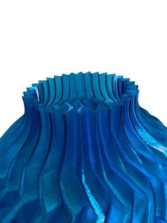 Imagem de Vaso Decorativo Zig Zag - 26 cm altura -  Impressão 3D