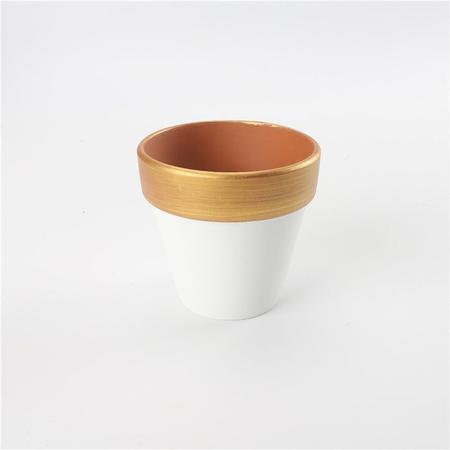 Vaso Metalizado Em Cerâmica Moment Imagem de Vaso Metalizado Em Cerâmica Moment