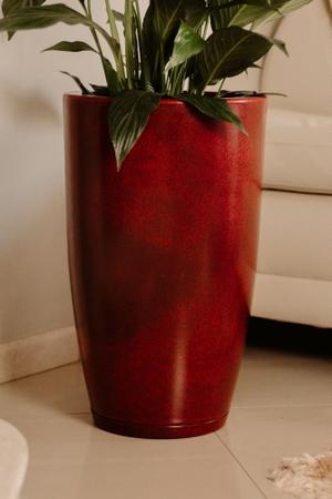 Imagem de Vaso Polido N3 Estilo Vietnamita Marmorizado Plantas e Flores