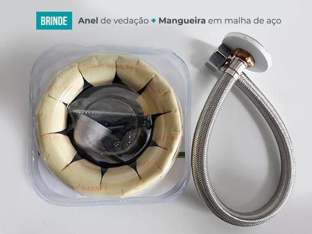 Imagem de Vaso Sanitário Monobloco, Gowff, Preto, Com Assento Soft Closing