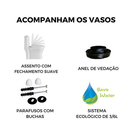 Imagem de Vaso Sanitário Monobloco Reno R 350 Lançamento!