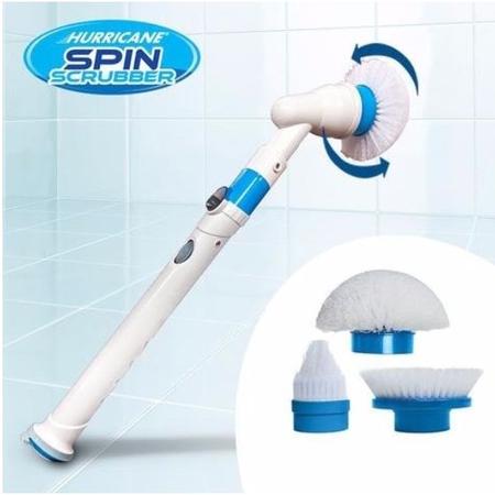 Imagem de Vassoura Elétrica Escova De Limpeza Mop Bivolt é ideal para limpar pisos, paredes, azulejos, janelas, móveis, carros, en