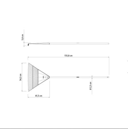 Imagem de Vassoura em PP com Cabo Madeira 22 Dentes Tramontina 120cm