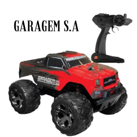 Veículo Big Truck Garagem S.a. 7 Funcões Controle 3576 - Pirlimpimpim  Brinquedos