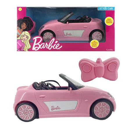 Veículo Controle Remoto 7 Funções Barbie Style Car - 1841 - Candide - Real  Brinquedos
