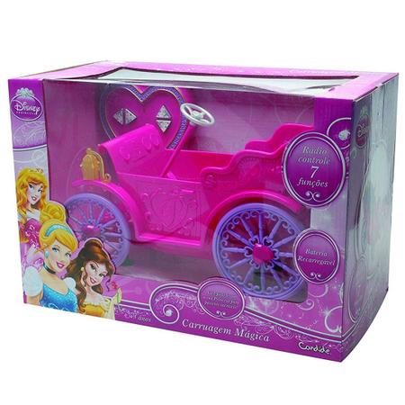 Carrinho de controle remoto Carro Princesas Disney Menina - Candide -  Carrinho de Controle Remoto - Magazine Luiza