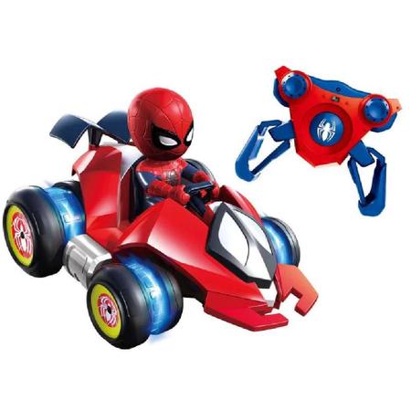 Carro de Controle Remoto Homem-Aranha Spiderman Candide 5845 - Carrinho de Controle  Remoto - Magazine Luiza