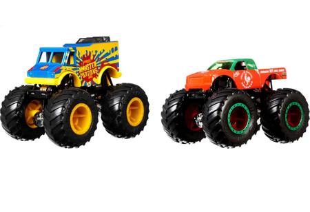 Carrinho Monster Trucks Veículo de Brinquedo - Caixa de Choques Mattel -  Carrinho de Brinquedo - Magazine Luiza