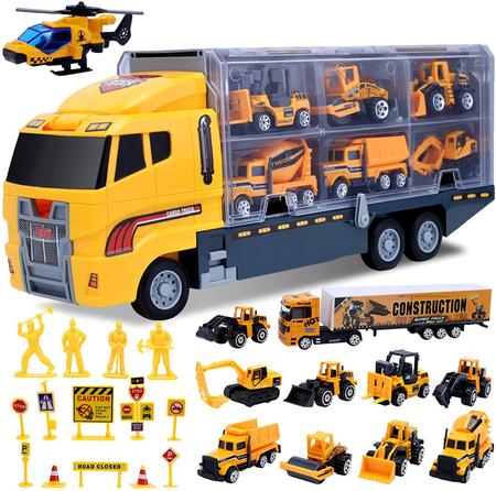 Carros E Caminhões Carros De Brinquedo Conjunto Carro Modelo, Carros  Die-cast Movidos a Atrito Para Crianças, Meninos E Meninas Jogo Educativo